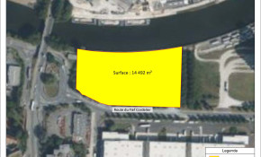 PORT DE BONNEUIL-SUR-MARNE<br />
<br />
A LOUER<br />
<br />
TERRAIN / TERRE PLEIN DE 14 492 M²<br />
<br />
LOT 8 - PARCELLES 3 et 4