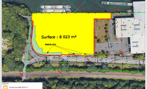 AVIS SUITE A MANIFESTATION D'INTERET SPONTANEE N° ASAM-25-01<br />
<br />
PORT D'EVRY (91)<br />
<br />
A LOUER<br />
<br />
TERRE-PLEIN  DE 8 023 M² avec Unité de Production de béton prêt à l'emploi (BPE)
