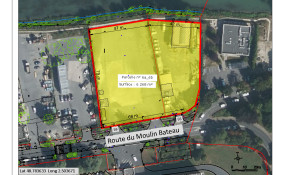 PORT DE BONNEUIL-SUR-MARNE<br />
<br />
A LOUER<br />
<br />
Bâtiment de 410 M²<br />
sur une parcelle de 6 268 m²<br />
<br />
LOT 4 Parcelle 6a et 6b