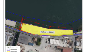PORT DE VIRY-CHATILLON (91)<br />
<br />
A LOUER<br />
<br />
TERRAIN DE 4 536 M²