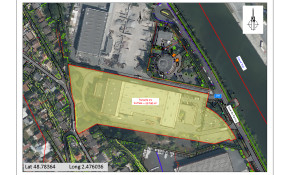 PORT DE BONNEUIL-SUR-MARNE<br />
<br />
A LOUER<br />
<br />
TERRAIN DE 20 780 M²<br />
AVEC BATIMENT DE 7 390 M²<br />
<br />
LOT 1 - PARCELLE 15