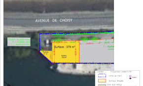 PORT DE VILLENEUVE-SAINT-GEORGES<br />
<br />
A LOUER<br />
<br />
TERRAIN de 379 m²