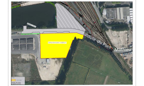 PORT DE BONNEUIL-SUR-MARNE<br />
<br />
A LOUER<br />
<br />
TERRAIN OU TERRE-PLEIN DE 12 396 m²<br />
<br />
LOT 8 PARCELLE 10