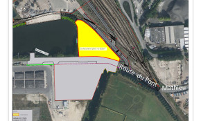 PORT DE BONNEUIL-SUR-MARNE<br />
<br />
A LOUER<br />
<br />
TERRAIN DE 4 503 M²<br />
<br />
LOT 3 PARCELLE 16